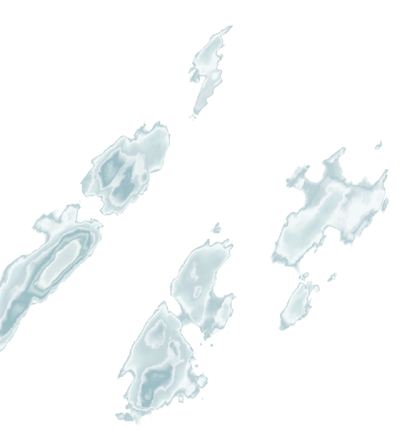 Thimble Islands Map Print