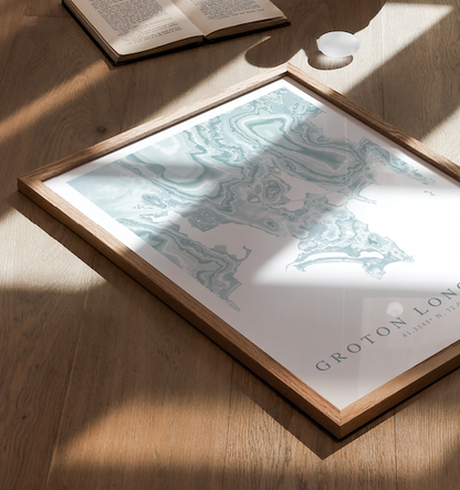 Groton Long Point Map Print