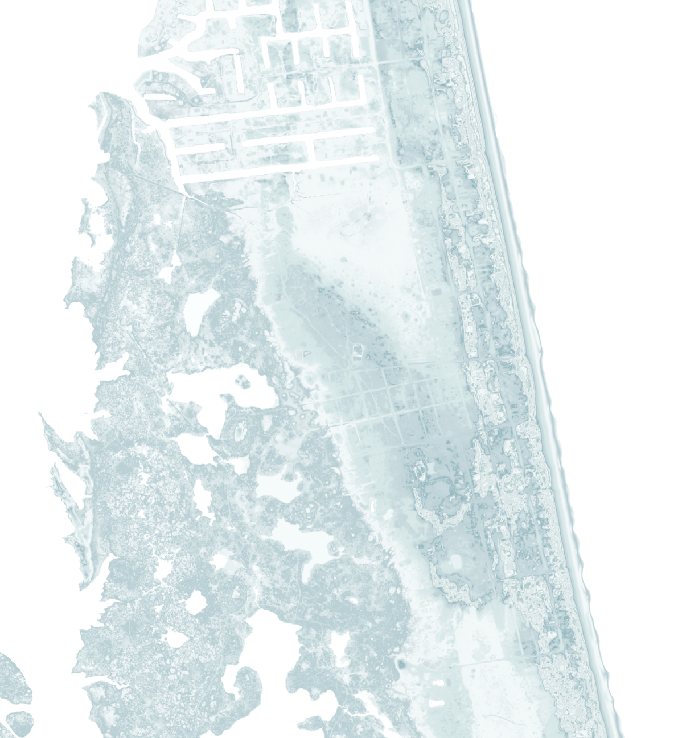 Carova Beach Map Print