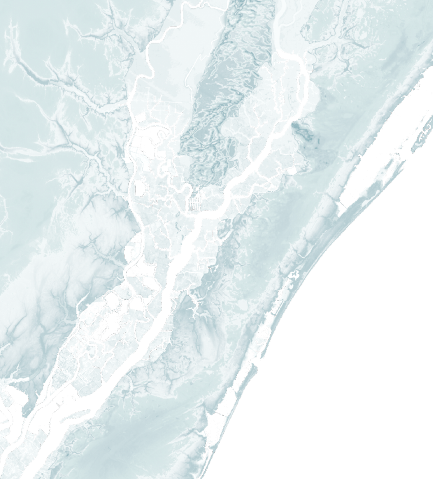 Grand Strand Map Print