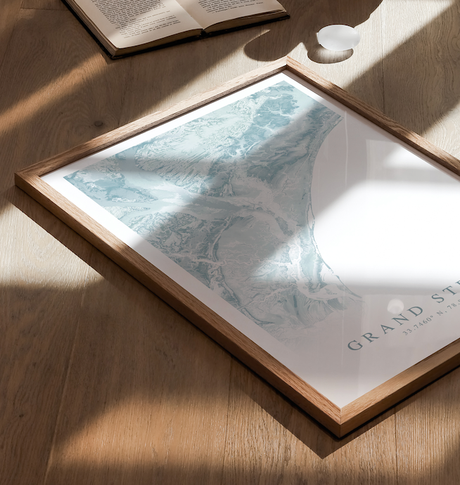 Grand Strand Map Print