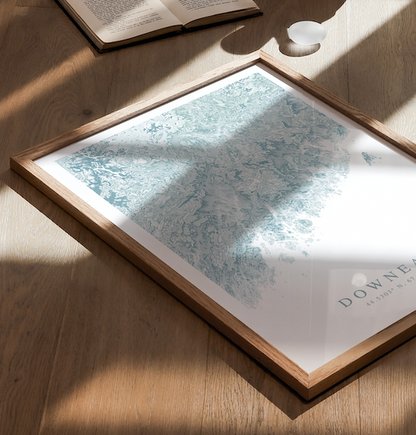 Downeast Map Print