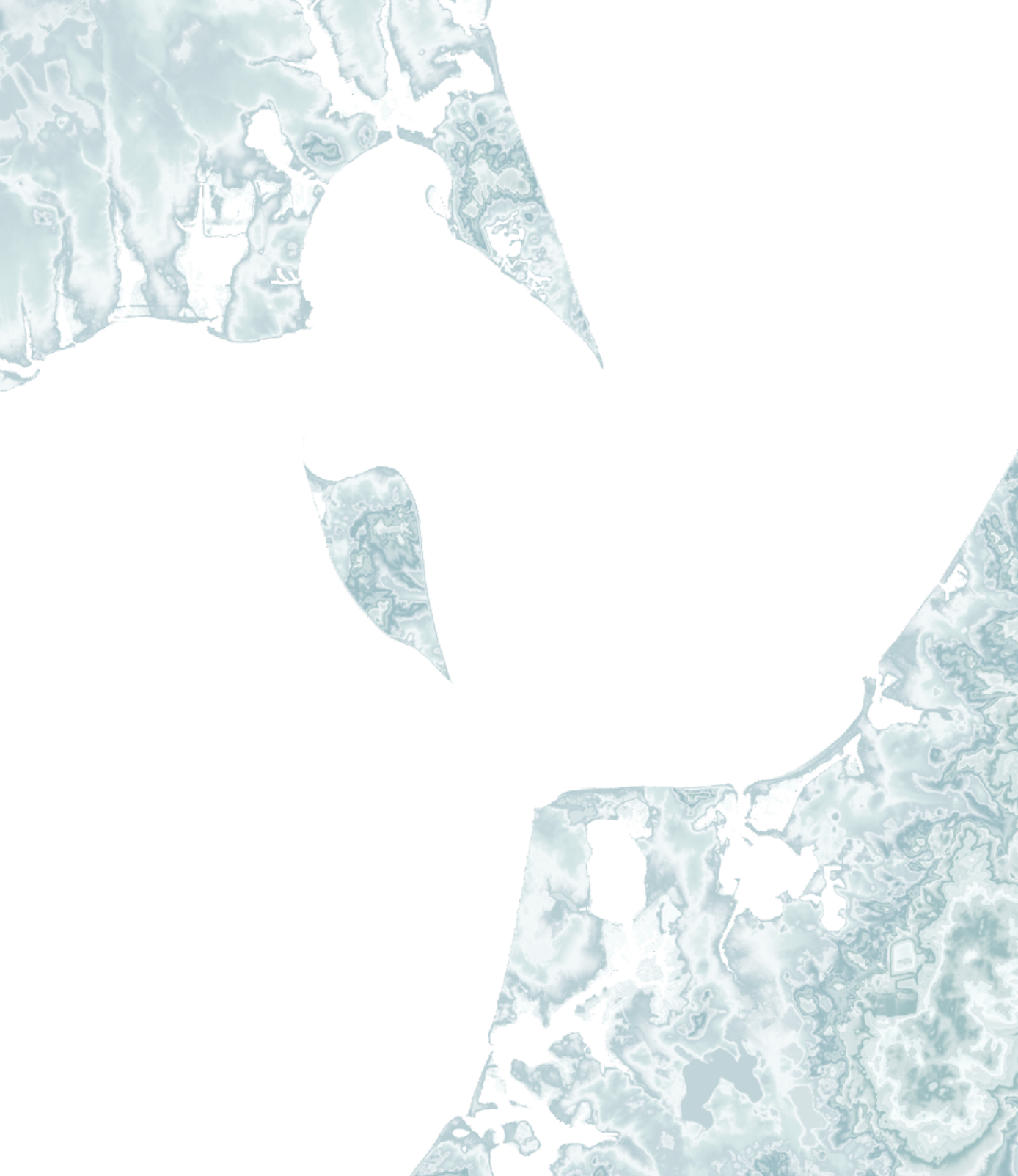 Peconic Bay Map Print