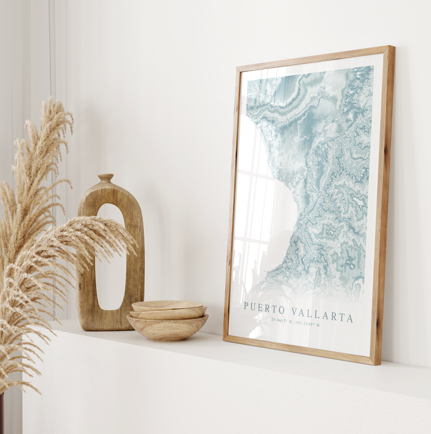 Puerto Vallarta Map Print