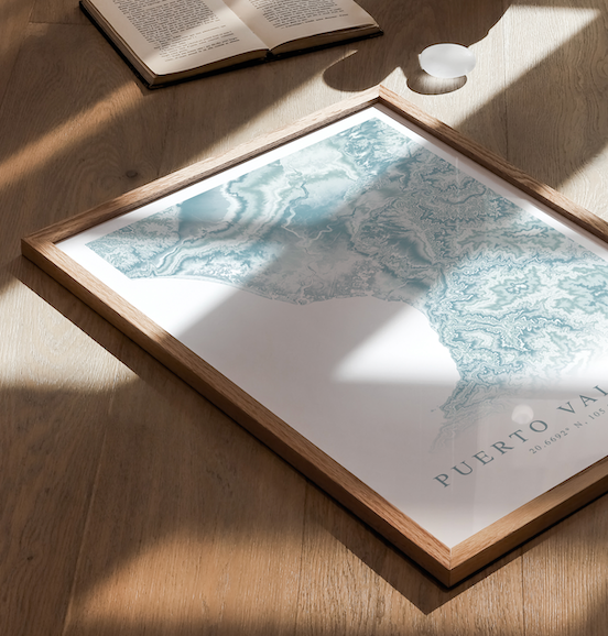 Puerto Vallarta Map Print