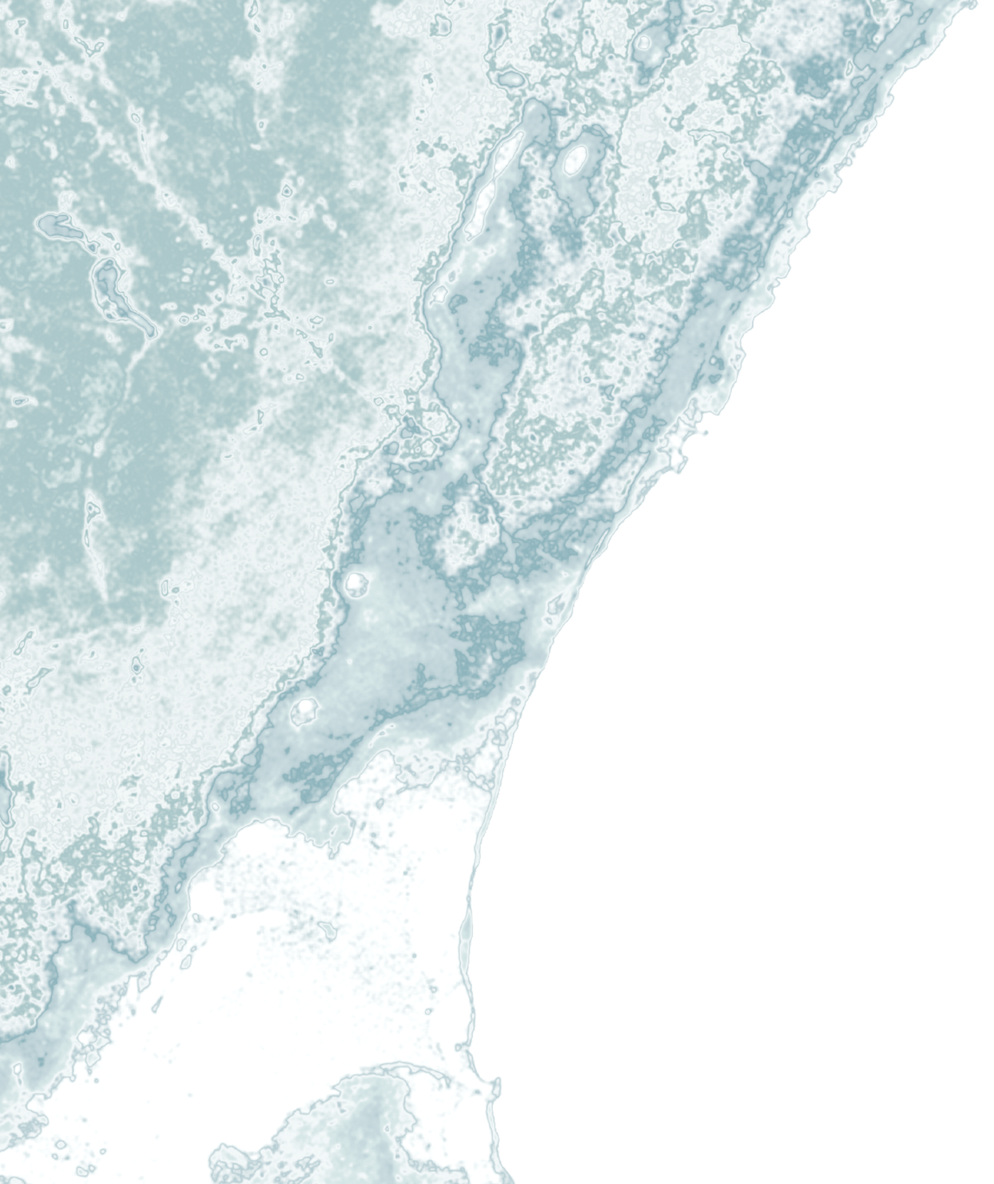 Riviera Maya Map Print