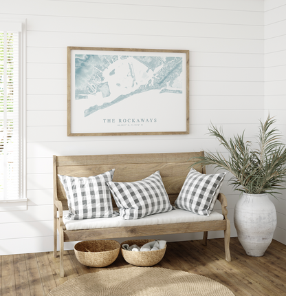 Rockaways Map Print