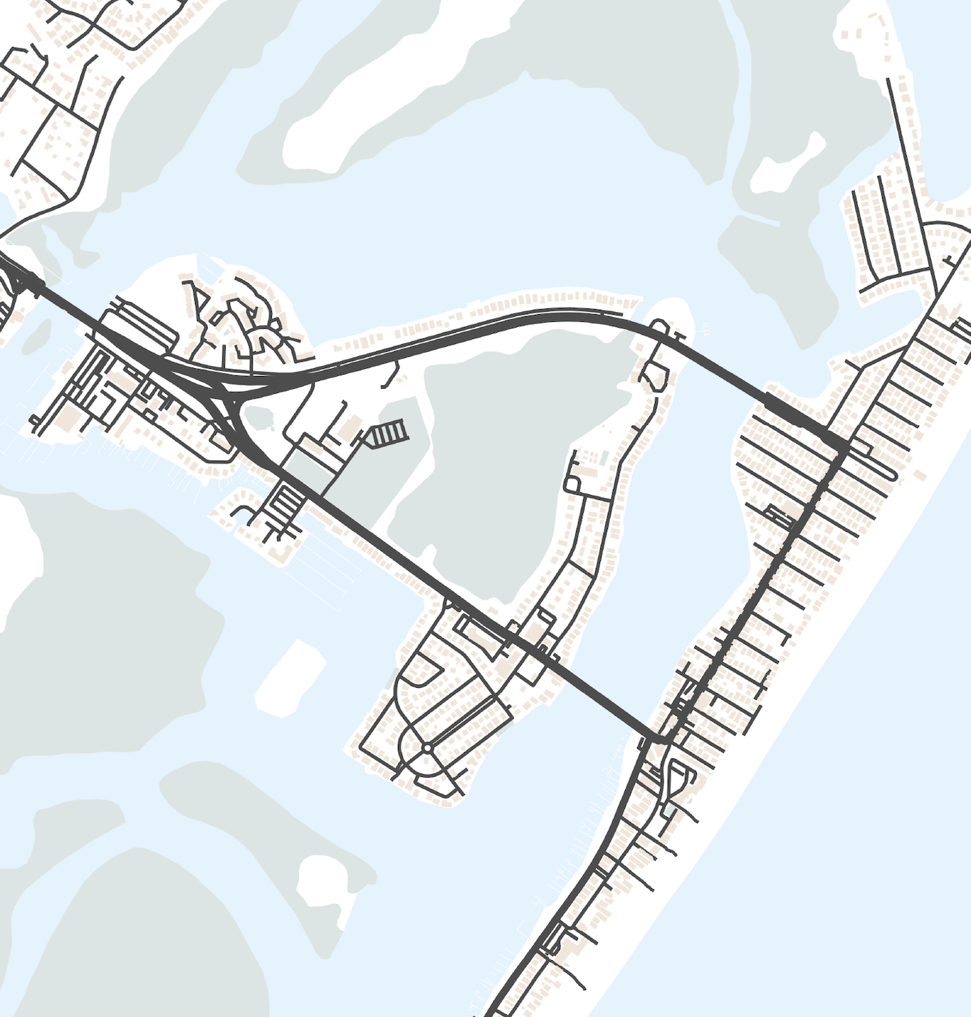 Wrightsville Beach Map Print
