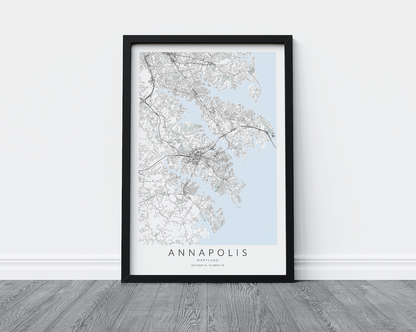 Annapolis Map Print