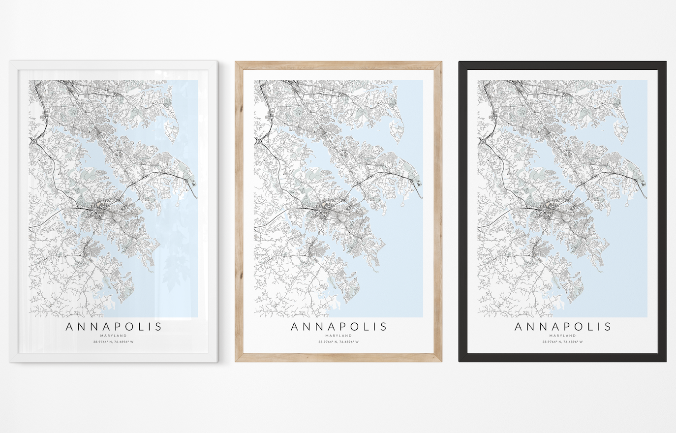 Annapolis Map Print