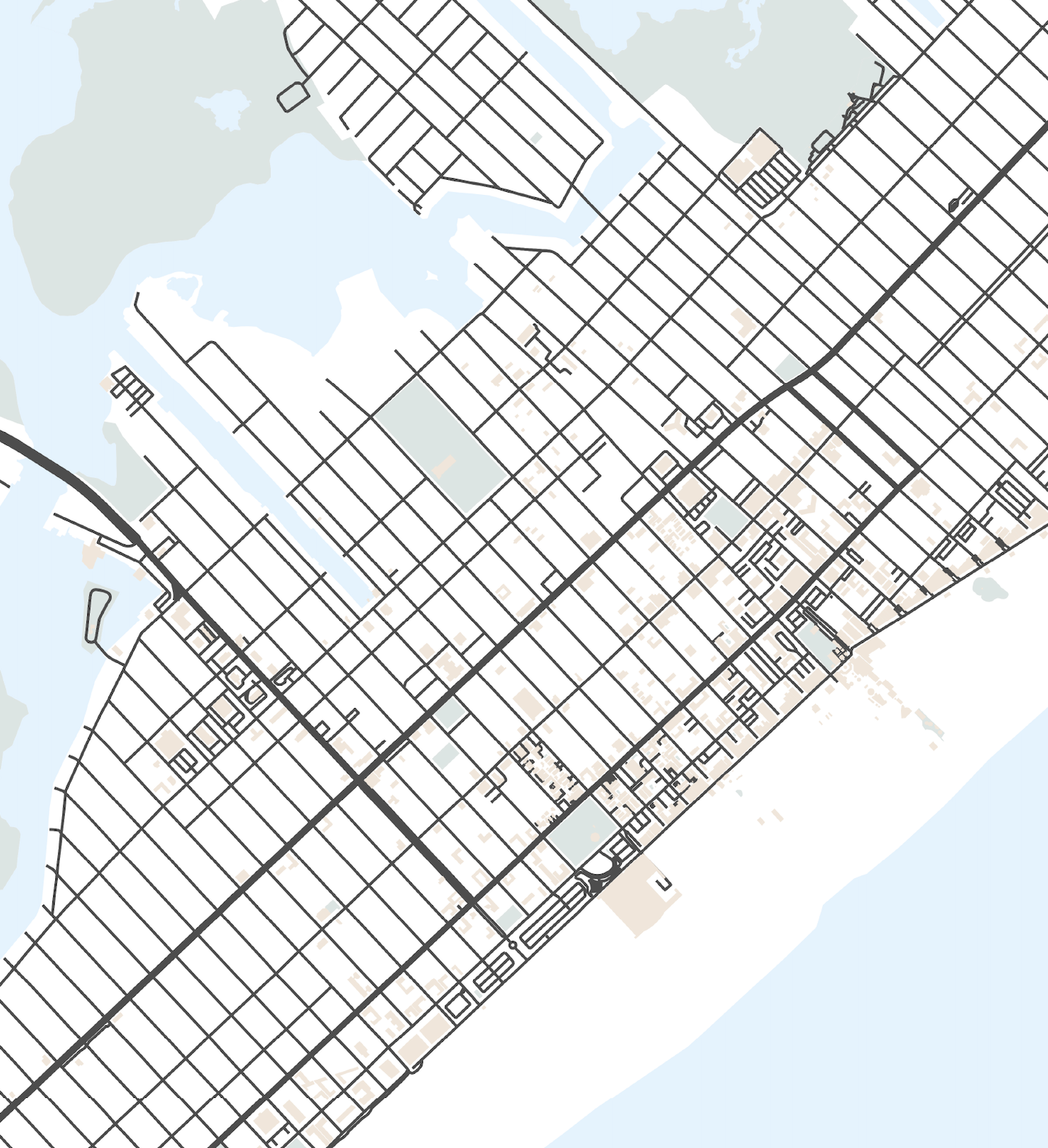 Wildwood Map Print
