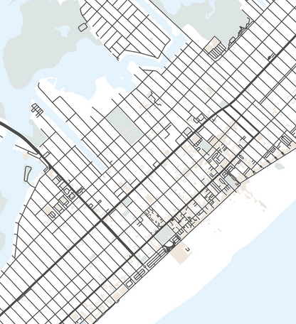 Wildwood Map Print