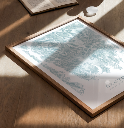 Groton CT Map Print
