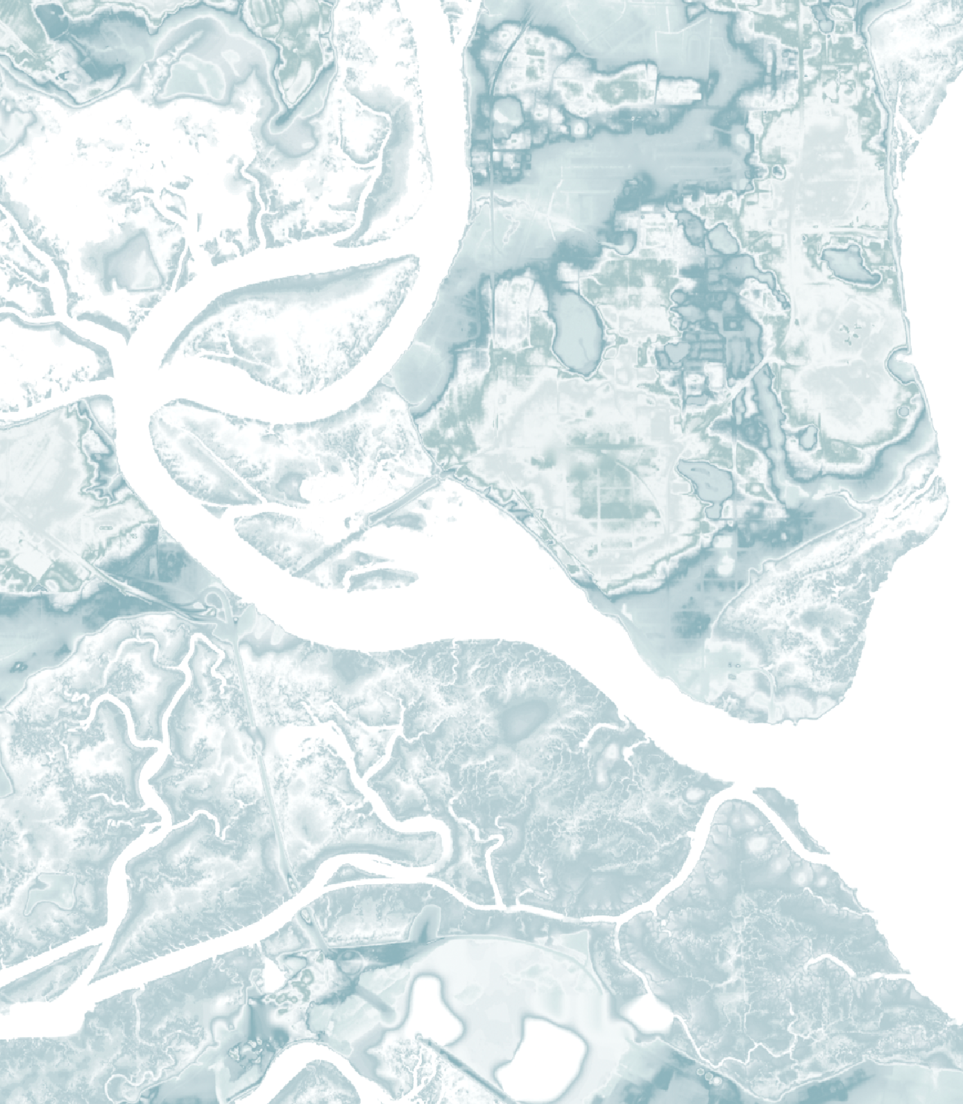 Port Royal SC Map Print