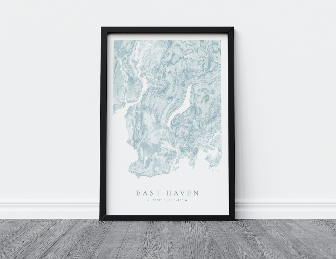 East Haven Map Print