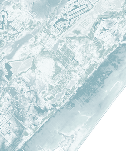 Surfside Beach SC Map Print