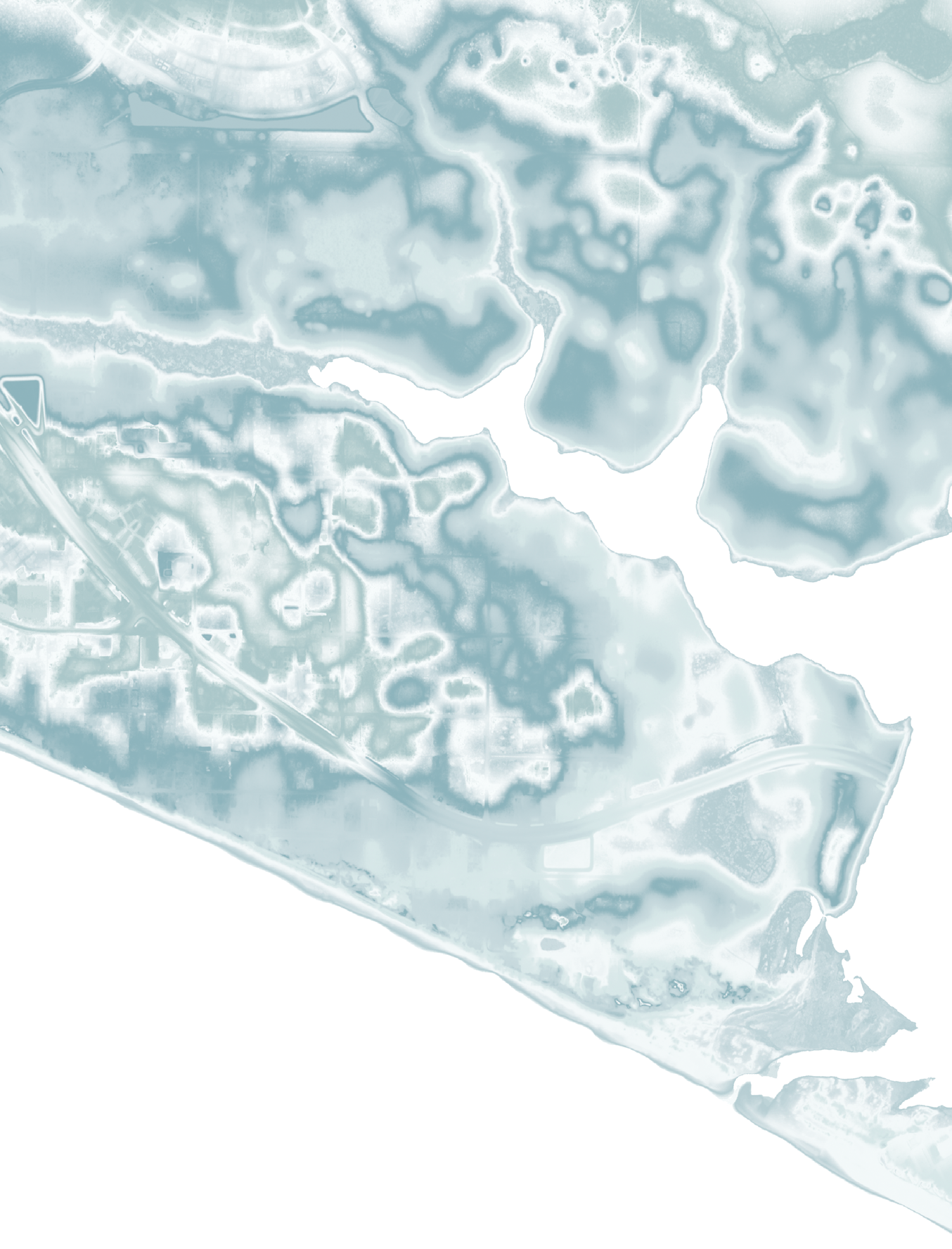 Inlet Beach Map Print