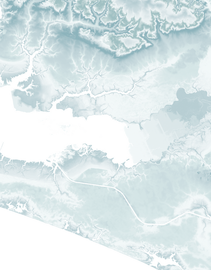 South Walton FL Map Print
