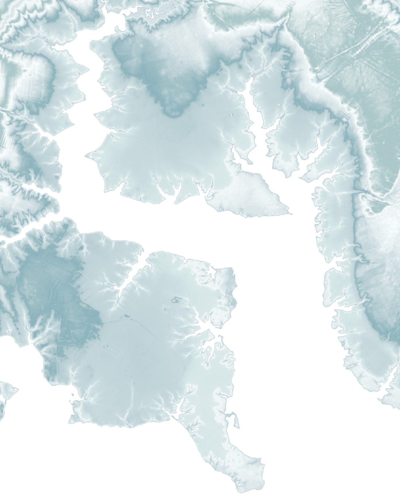 Mobjack Bay Map Print