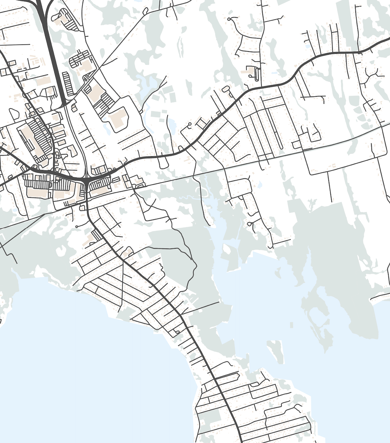 Fairhaven Map Print