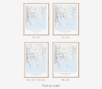 Fairhaven Map Print
