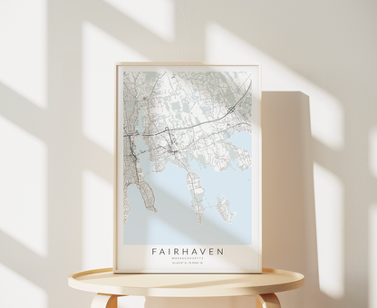 Fairhaven Map Print