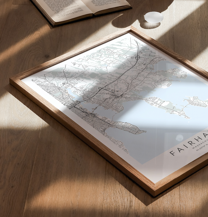 Fairhaven Map Print