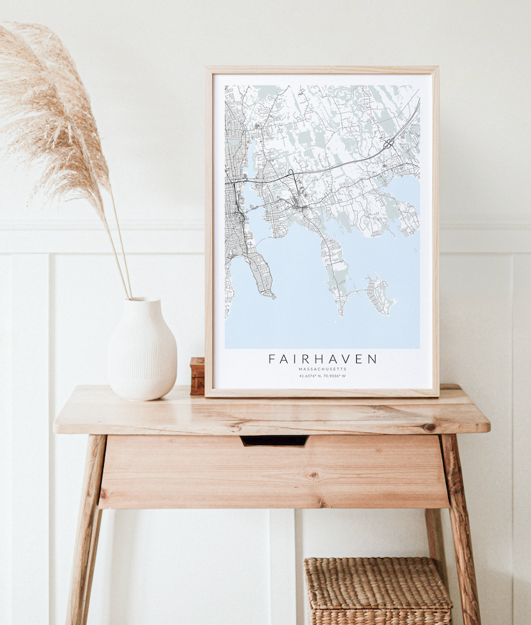 Fairhaven Map Print