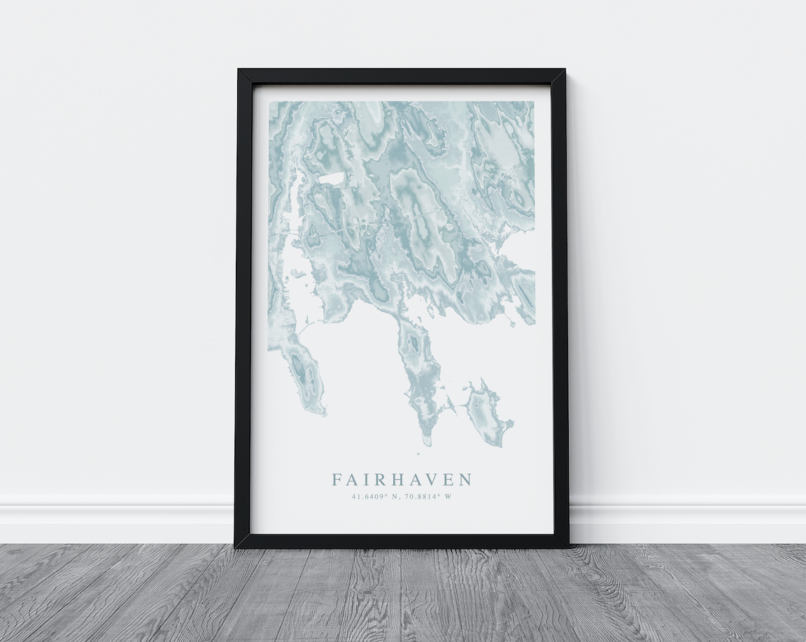 Fairhaven Map Print