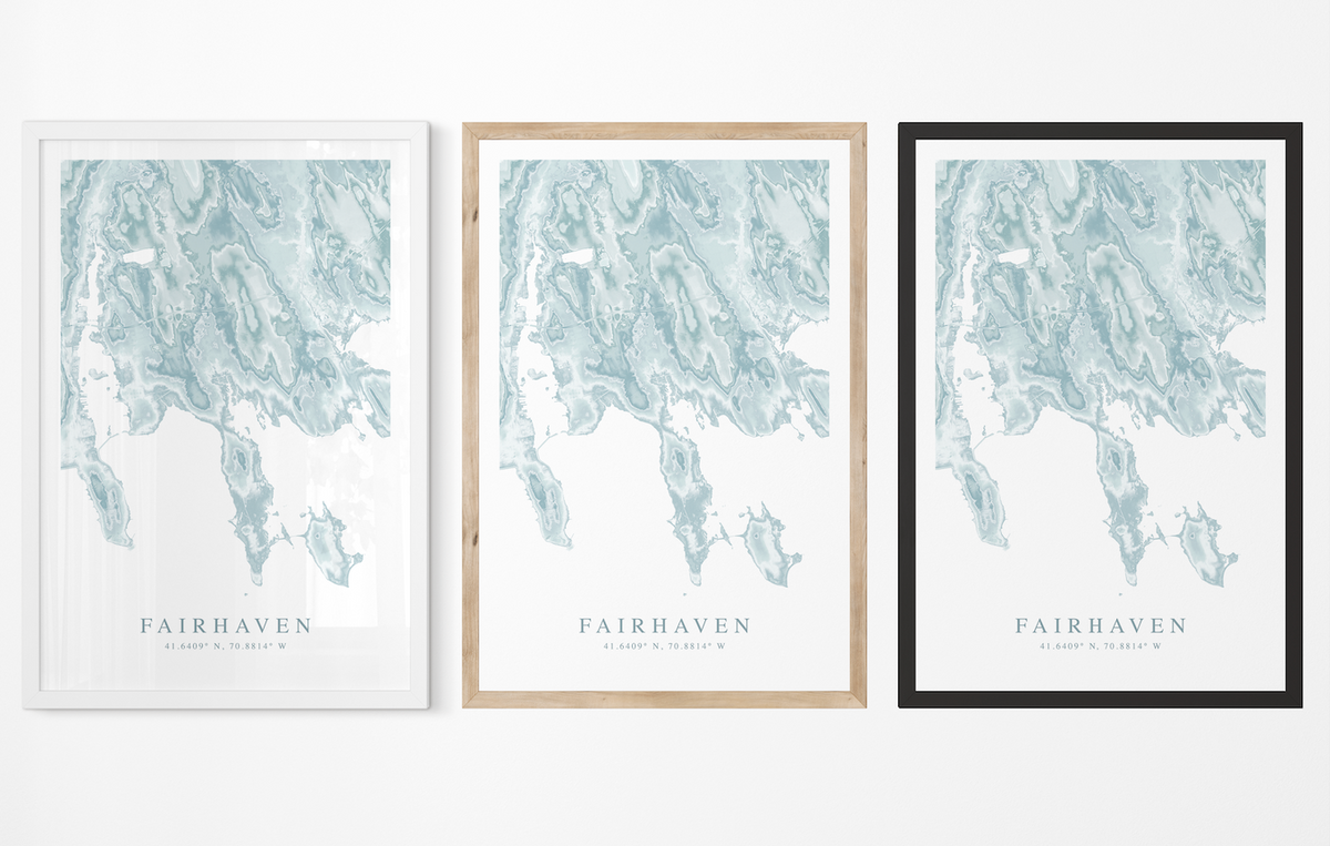 Fairhaven Map Print