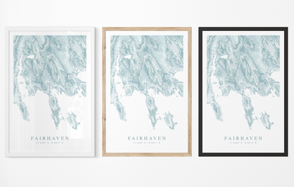 Fairhaven Map Print