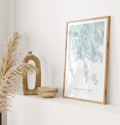 Fairhaven Map Print
