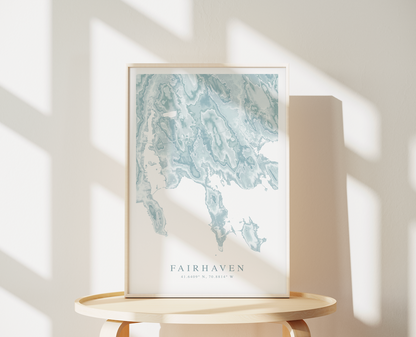 Fairhaven Map Print