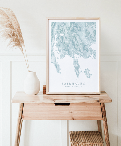 Fairhaven Map Print