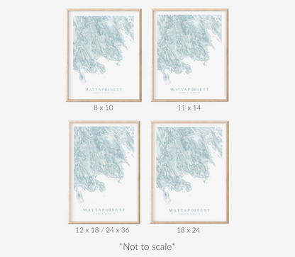 Mattapoisett Map Print