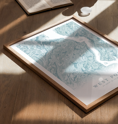 West Point Map Print