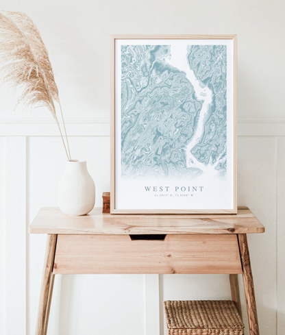 West Point Map Print
