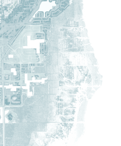 Cutler Bay Map Print