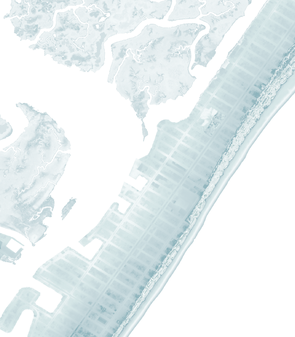 Seven Mile Island Map Print
