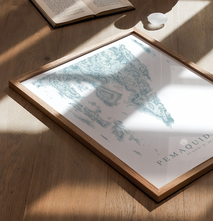 Pemaquid Point Map Print