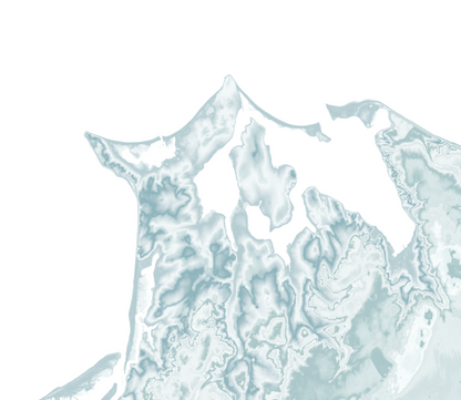 North Shore Long Island Map Print