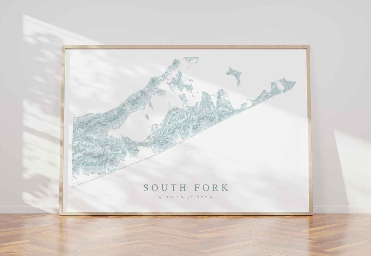 South Fork Map Print