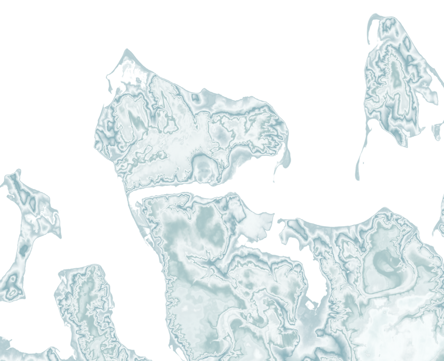 Gold Coast Long Island Map Print