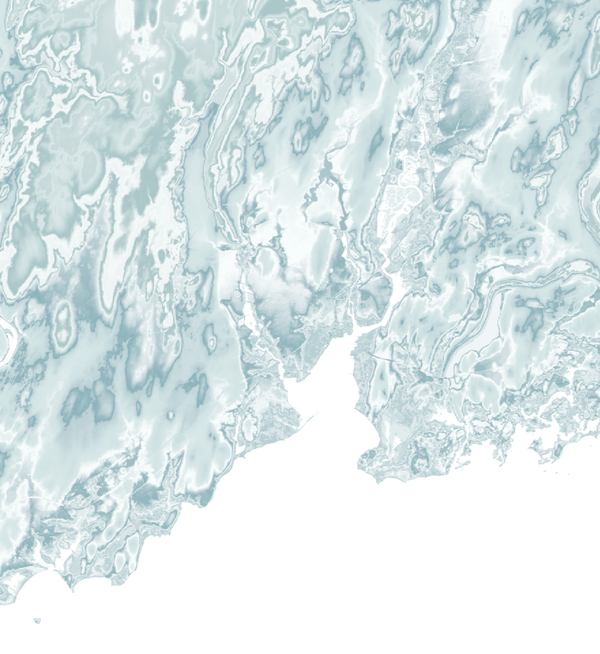 Connecticut Coast Map Print