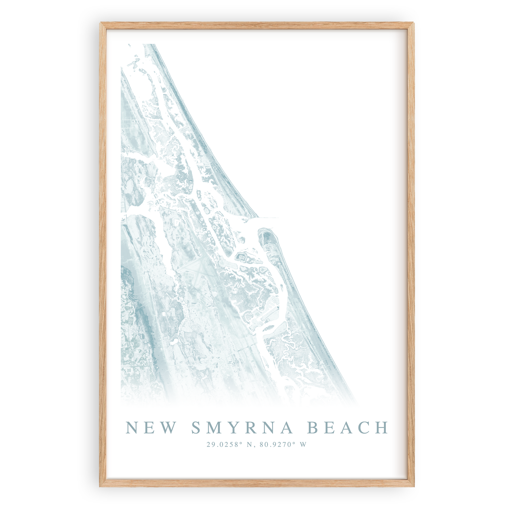 new smyrna beach florida map