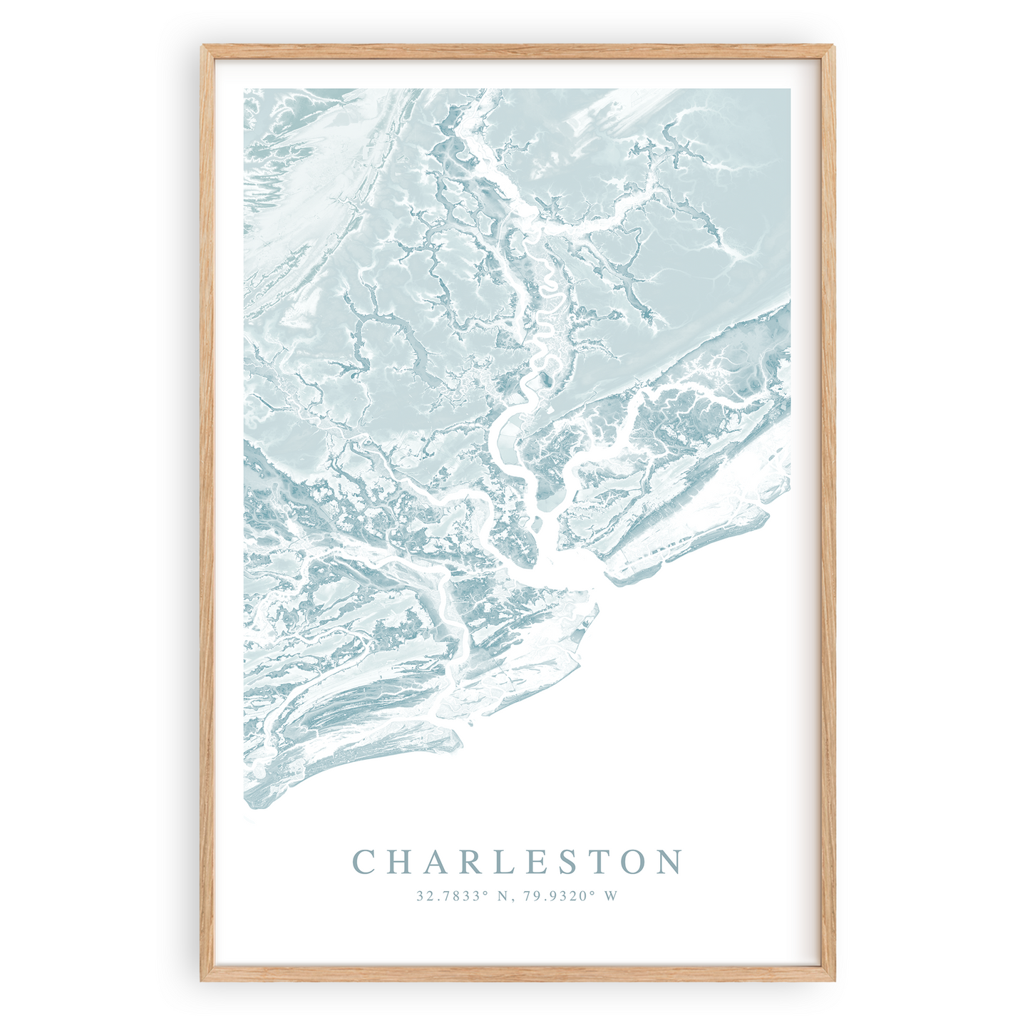 Charleston Map Print