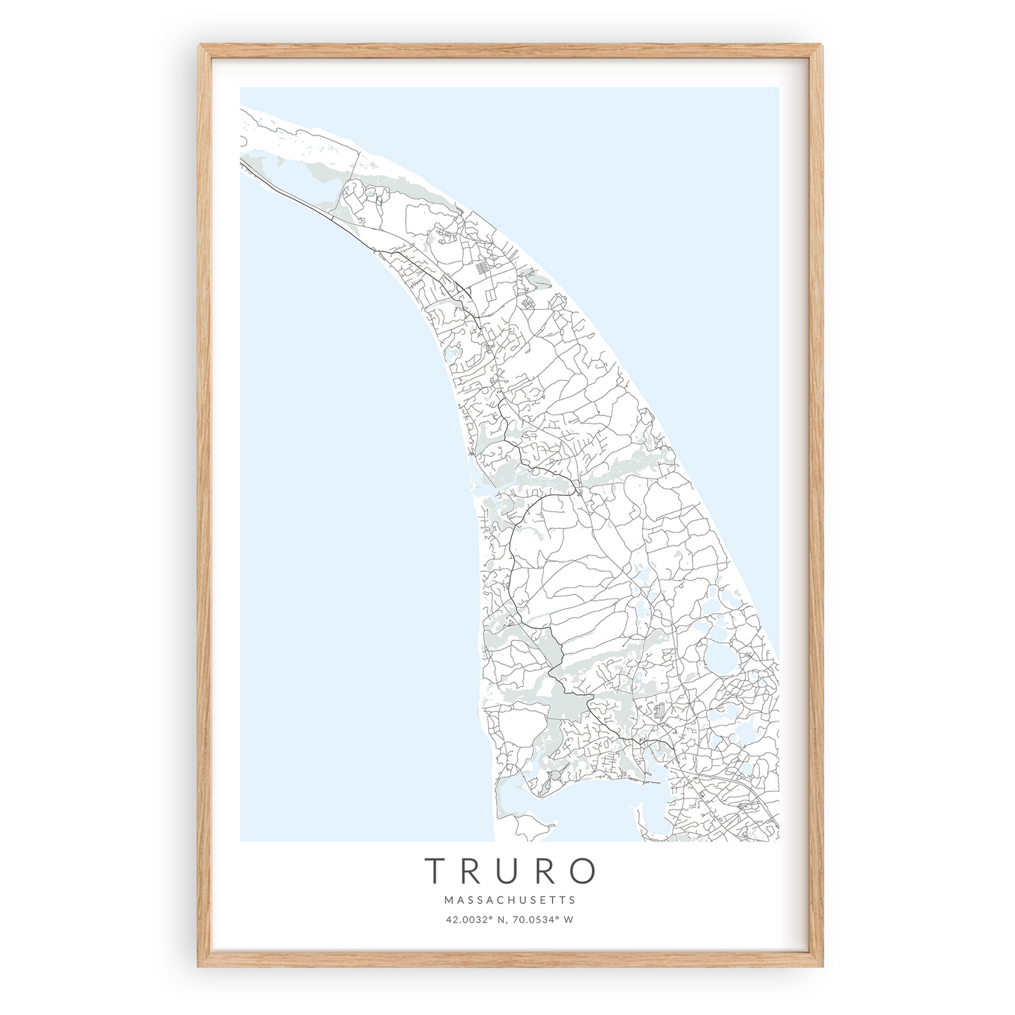 Truro Map Print