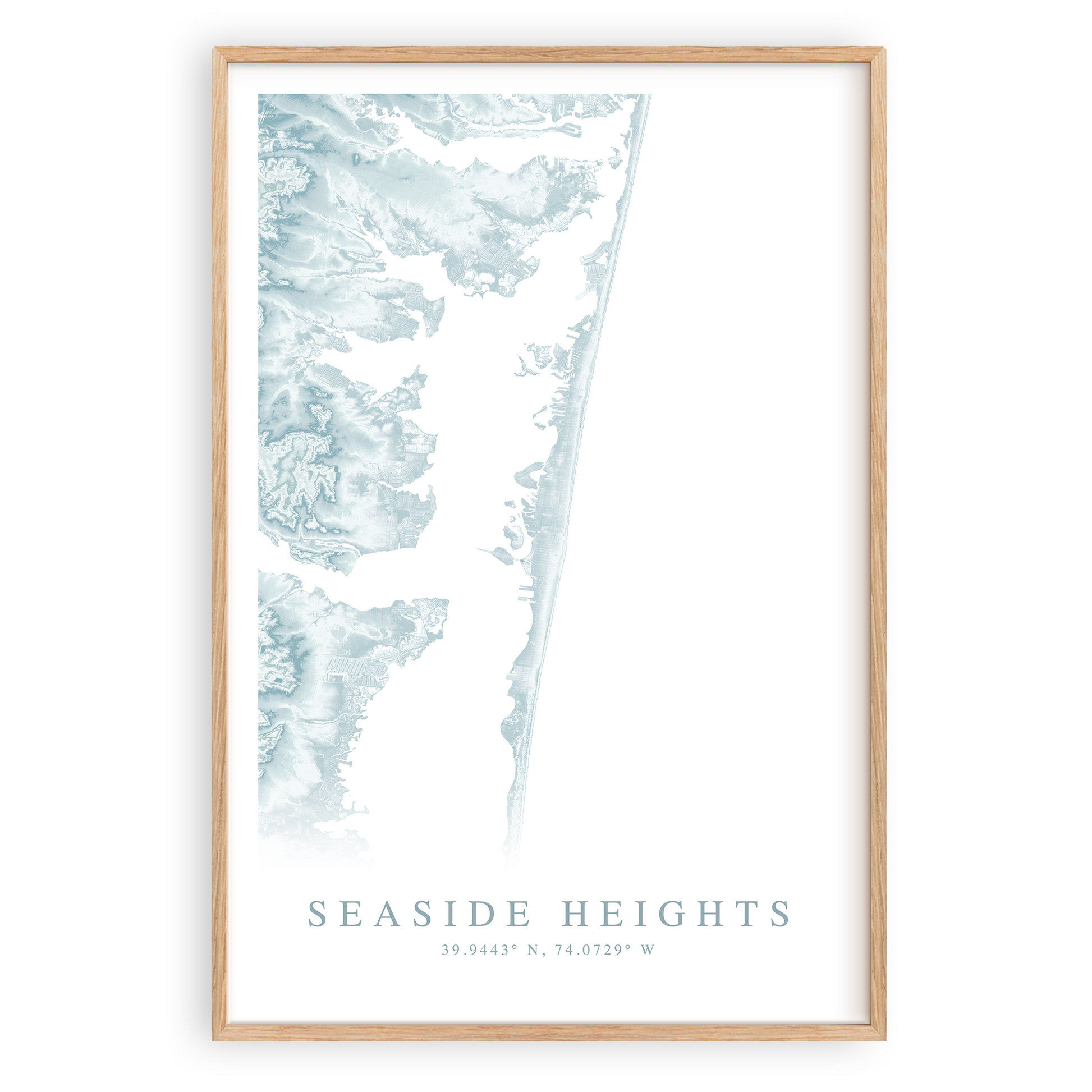 seaside heights new jersey map