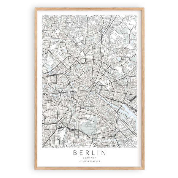 Berlin Map Print – VirtualMap