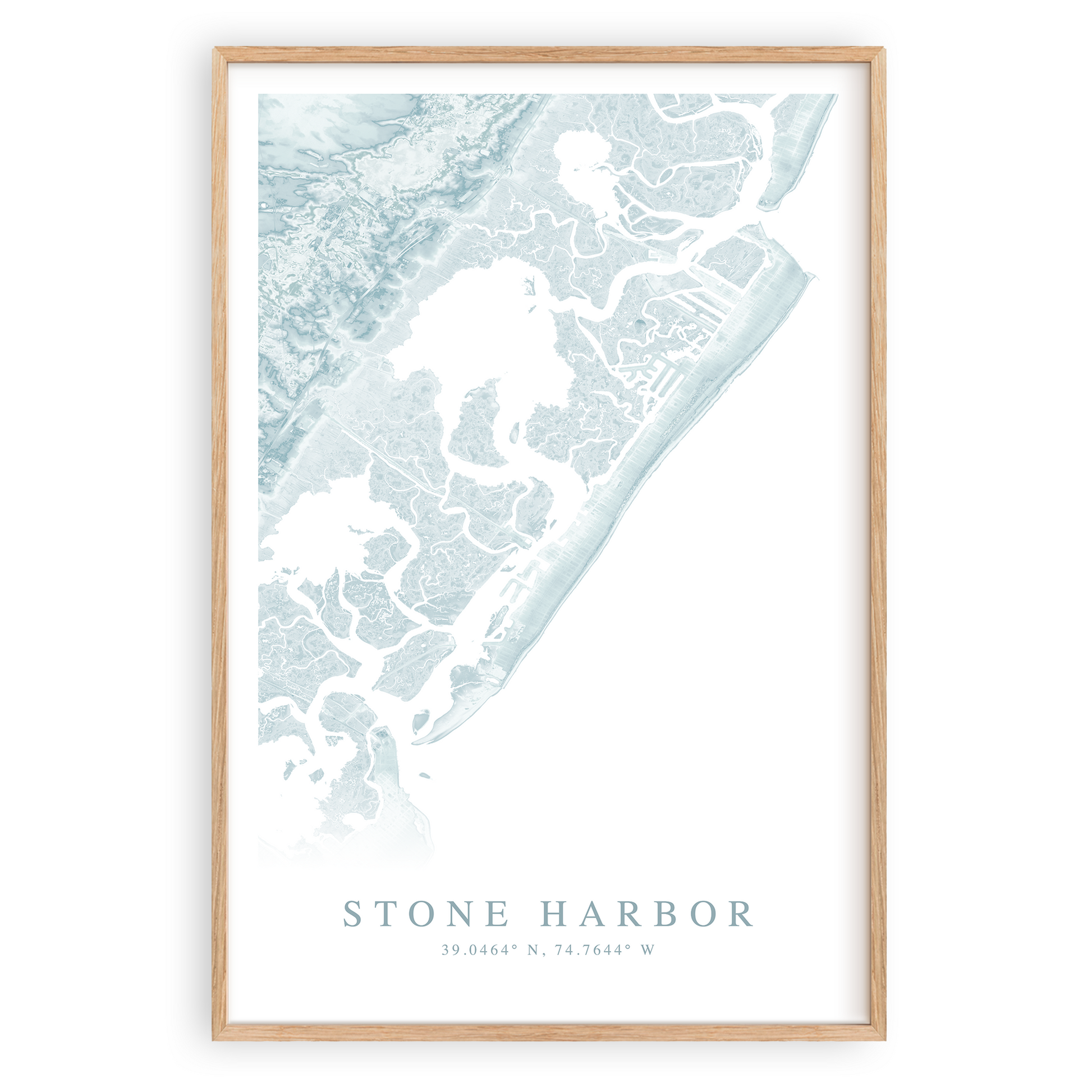 stone harbor new jersey map